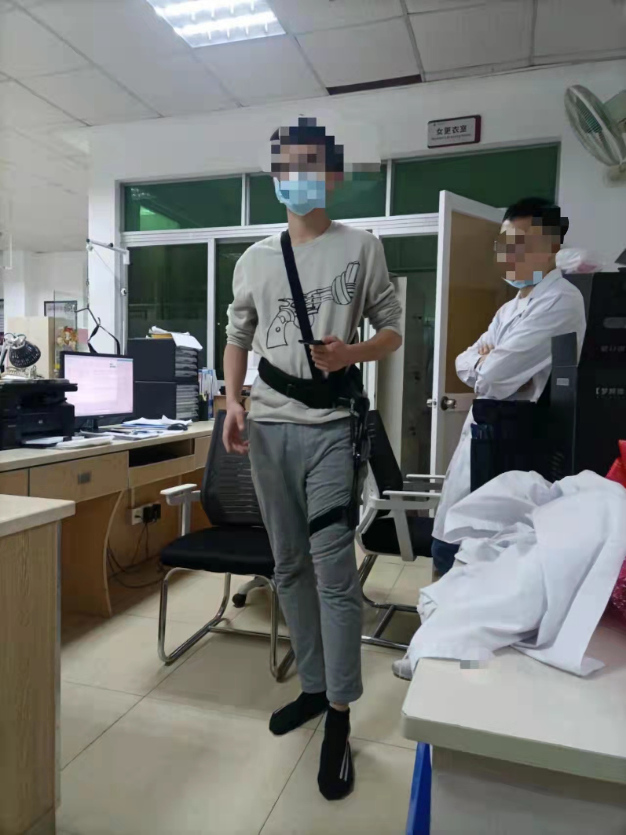 下肢康复运动器